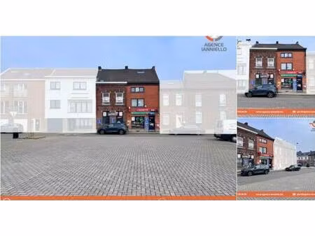 immeuble de rapport à vendre à place du trieu 15-16 houdeng-goegnies (vbd78503)