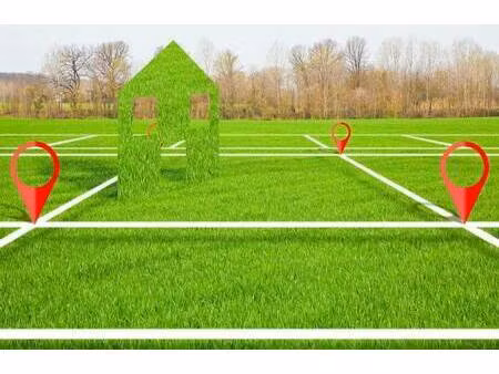 terrain constructible viabilisé à vendre