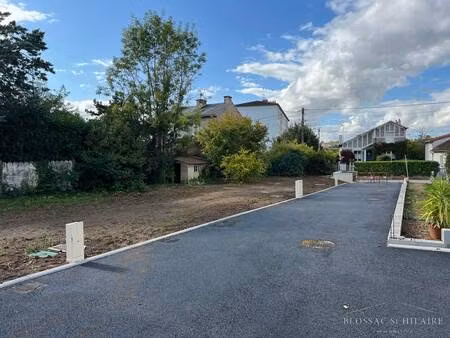 terrain constructible viabilisé à vendre