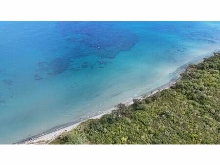 terrain plat de 28.000 m² bord de mer