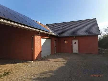 maison individuelle contemporaine de 160m² 5 pièces  avec terrain de 1550m²