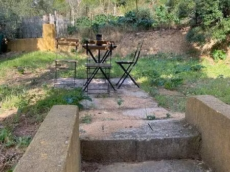 t1 meublé avec jardin cadre campagne à voir....