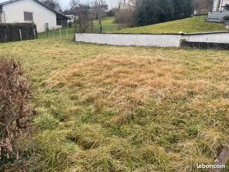 vente terrain à bâtir