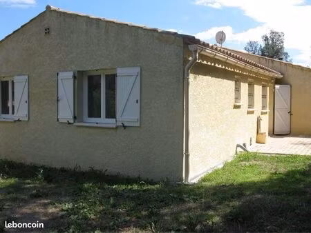 maison mitoyenne 67m2 t3: jardin  terrasse  garage  parking