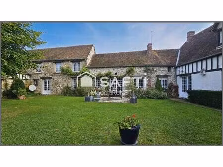 vente maison 11 pièces 337 m² longnes (78980)