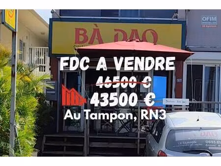 à vendre – fonds de commerce restauration – concept vietnamien ou autre – le tampon la réu