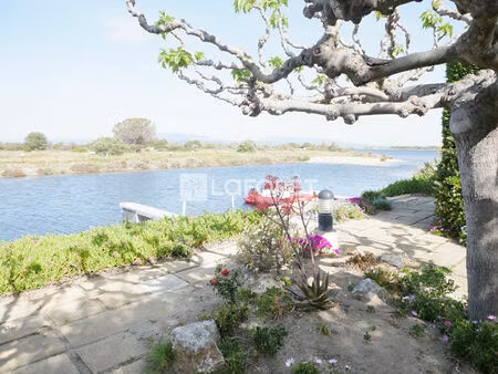 maison le barcarès 3 pièces - 45 m2 - vue sur l'étang