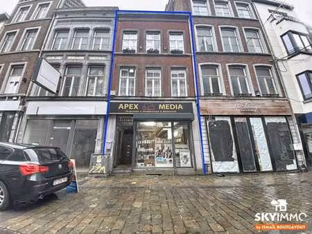 immeuble mixte-superficie commercial de 71m2 avec triplex