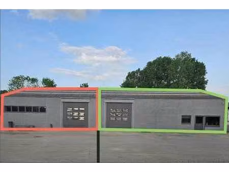 spacieux entrepôt commercial (rouge) - 240 m2 + bureaux