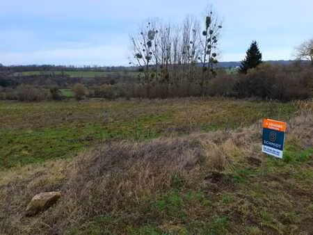 a vendre - terrain a batir de ±1.434m² avec magnifique vue