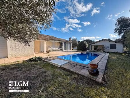 maison plain-pied 142 m² avec piscine et studio – calme  proche centre lavaur