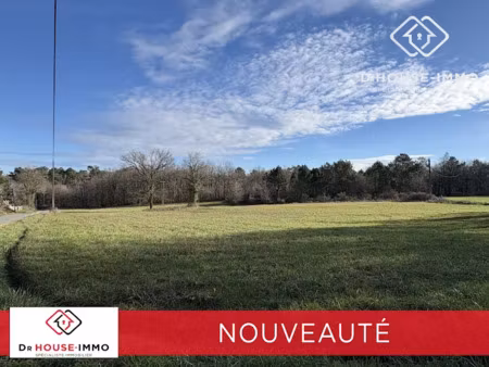 vente terrain 1600 m² à saint-romain-et-saint-clement (24800)  16 800 €
