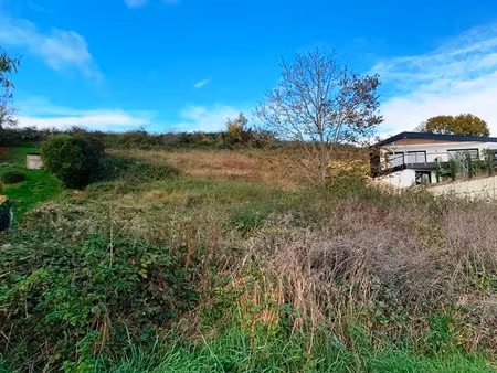 vente terrain 2228 m² à fontenay-le-comte (85200)  70 000 €