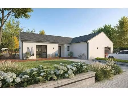 terrain avec maison neuve à vendre