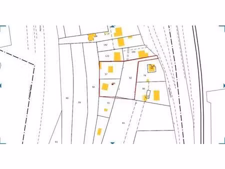 terrain constructible à vendre