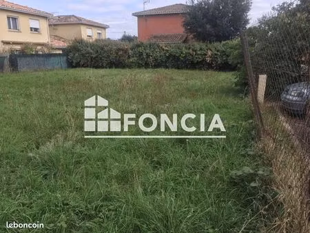 terrain de 400m2 situé sur la commune de cugnaux coté saint simon toulouse