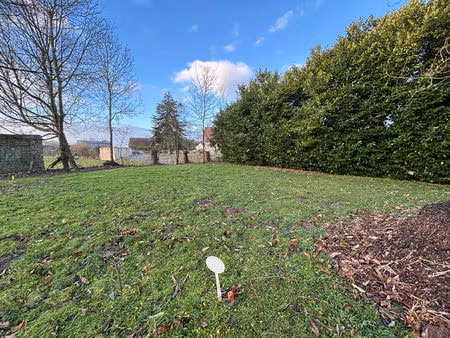 sannerville  terrain constructible de 937m².