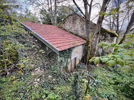 terrain constructible avec ruine et source