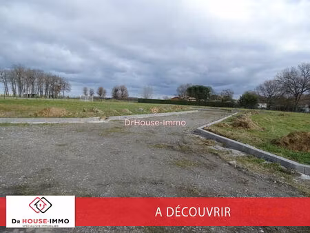 (31370) poucharramet terrain à bâtir plat et viabilisé