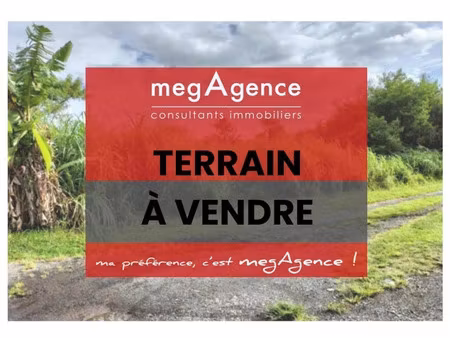 vente terrain 300 m² à saint andre (97440)  84 000 €