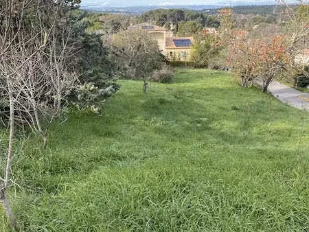 vente terrain 950 m² à cabries (13480)  460 000 €