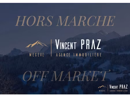 vente terrain à batir 4200 m² à megeve (74120)  6 300 000 €