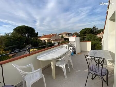 appartement t4 avec terrasse vue montagne et parking sécurisé