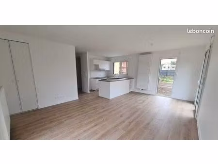 maison - 80m² - 3 chambres - jardin