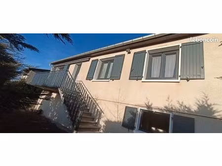 maison 100m2 + grand garage  avec terrain 1250m2