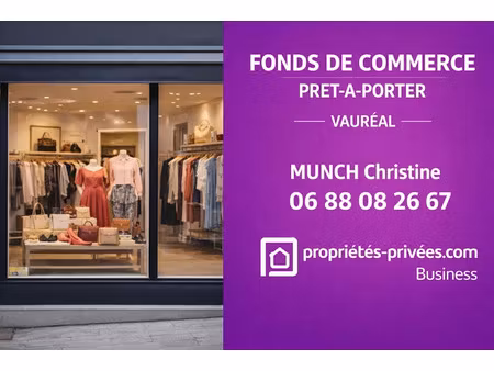 vente locaux professionnels 72 m² à vaureal (95490)  98 000 €