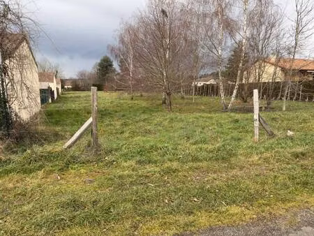 terrain constructible à vendre