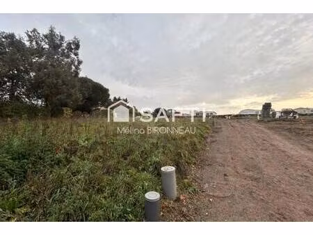 terrain constructible viabilisé à vendre