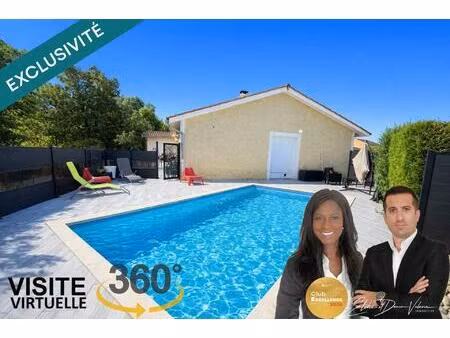 maison t6 134m² avec piscine sur l'isle d'abeau