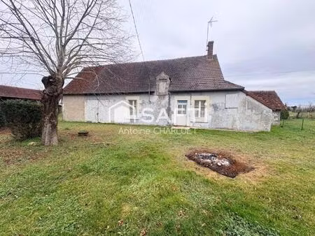 maison de campagne de 70m² avec un grand terrain de 7742m²