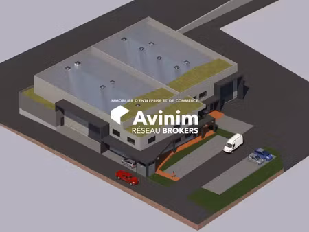 local d'activité neuf à louer à chambéry sud