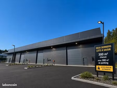 à saisir – 2 derniers lots disponibles local / entrepôt / dépôt neuf 300 m2