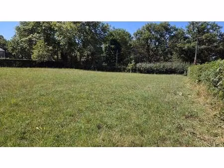 terrain constructible à vendre