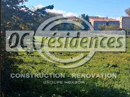 terrain constructible viabilisé à vendre