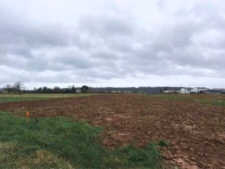 terrain constructible viabilisé à vendre