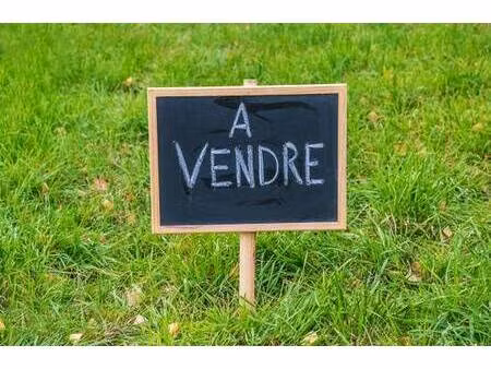 terrain constructible à vendre
