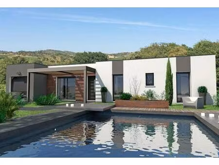 terrain avec maison neuve à vendre