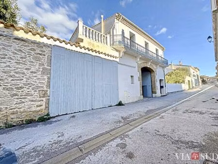 colombiers maison vigneronne de caractère à 50 m du canal du midi avec jardin  grenier...