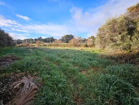 terrain constructible viabilisé à vendre