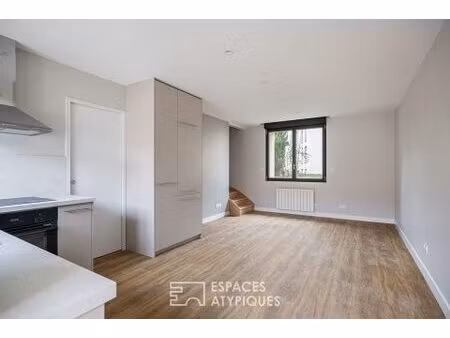 duplex rénové en dernier étage