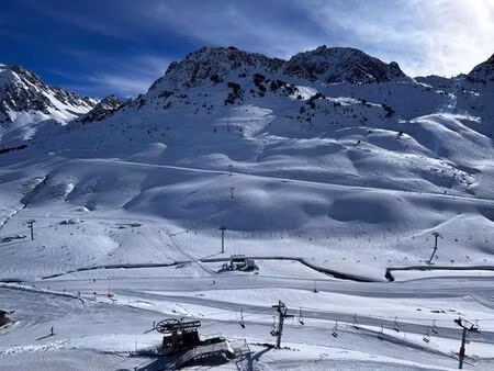 location studio la mongie avec parking