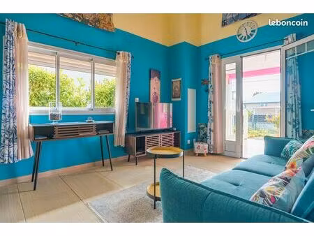 beau duplex entièrement meublé à sainte-suzanne