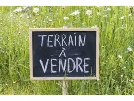 terrain constructible à vendre