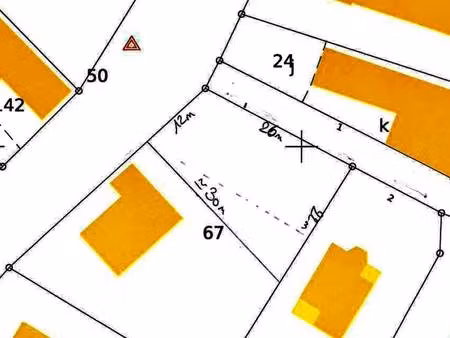 terrain constructible à vendre