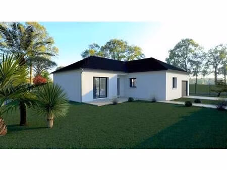 terrain avec maison neuve à vendre