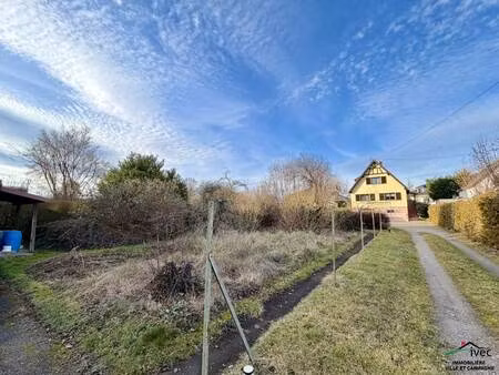 terrain constructible à vendre